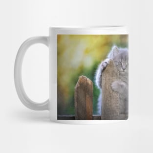 Persian Cat Digital Painting Mug